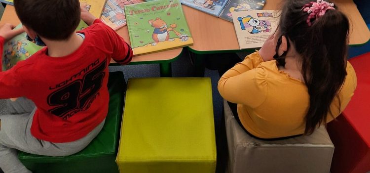 Pierwszaki z Piekar w bibliotece