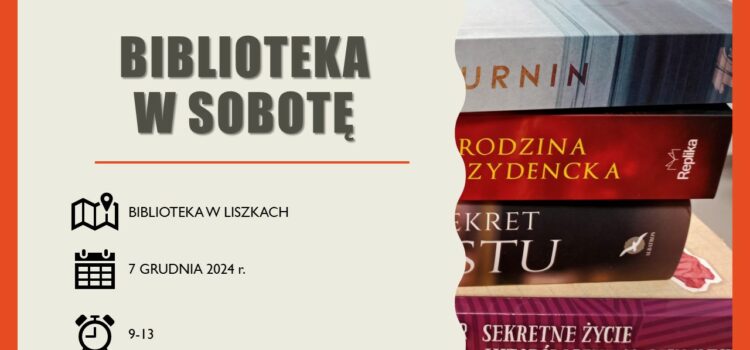 Biblioteka w sobotę