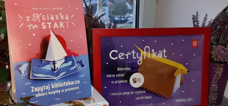 Kolejna edycja projektu „Mała książka – wielki człowiek” dla dzieci w wieku przedszkolnym