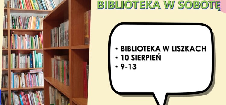 Biblioteka w sobotę
