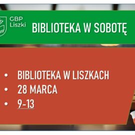 Biblioteka w sobotę