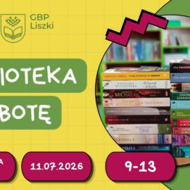 Biblioteka w sobotę Biblioteka w sobotę